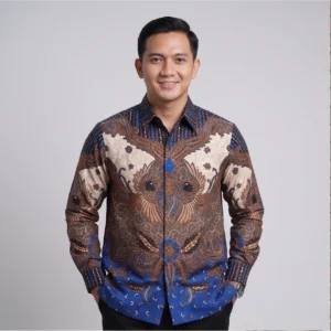 Kemeja Regular Fit Batik Ismoyo Lengan Panjang - 239