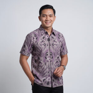 Kemeja Regular Fit Batik Ismoyo Lengan Pendek - 266