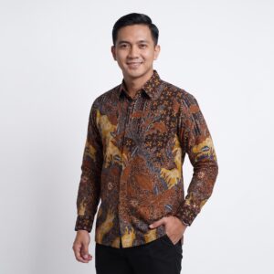 Kemeja Regular Fit Batik Ismoyo Lengan Panjang - 270