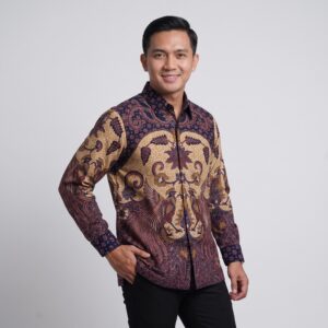 Kemeja Regular Fit Batik Ismoyo Lengan Panjang - 271