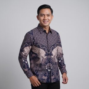 Kemeja Regular Fit Batik Ismoyo Lengan Panjang - 273