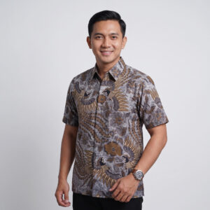 Kemeja Regular Fit Batik Ismoyo Lengan Pendek - 267