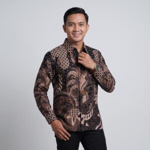 Kemeja Regular Fit Batik Ismoyo Lengan Panjang - 272