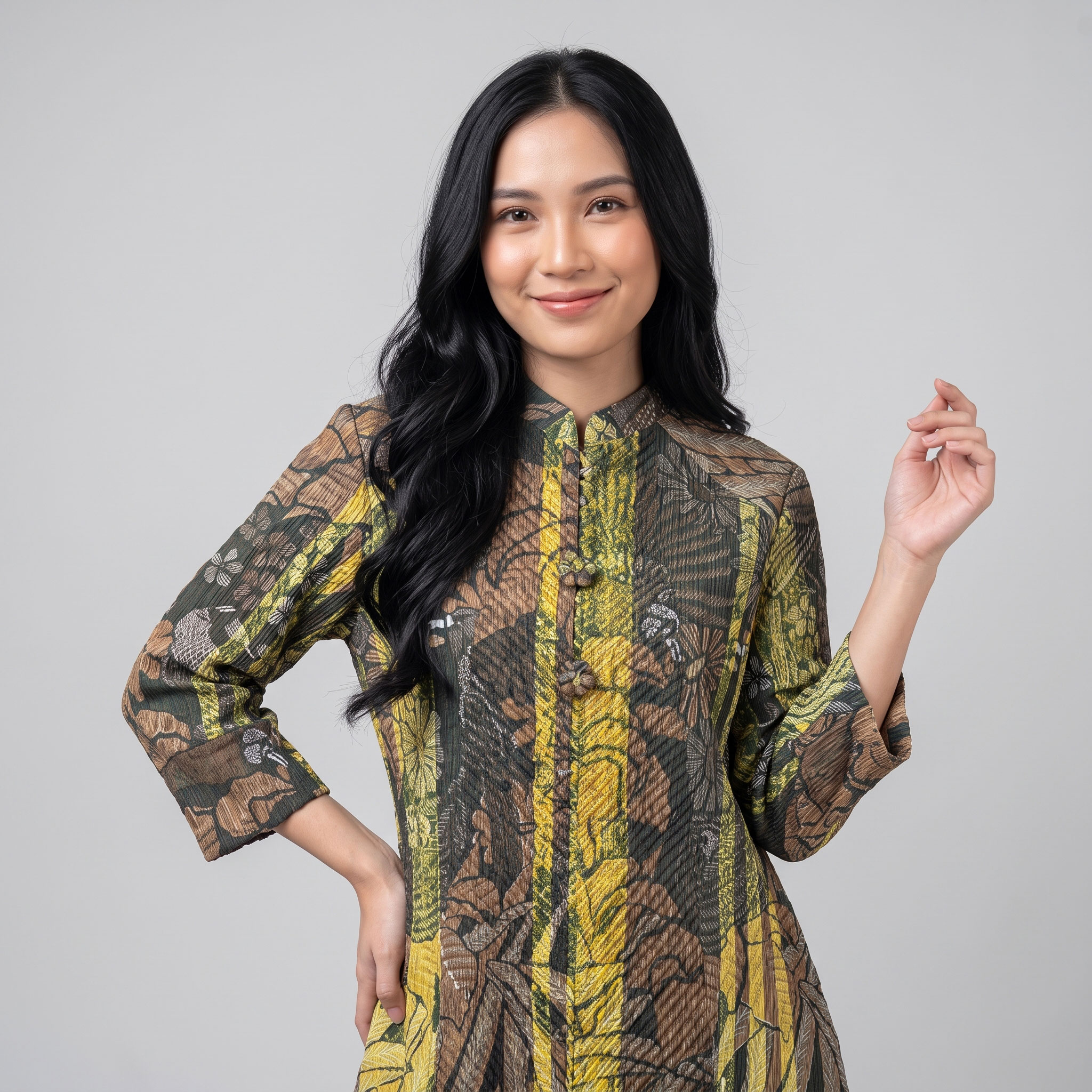 Blus Batik Tenun Seser - 276 - Gambar 4