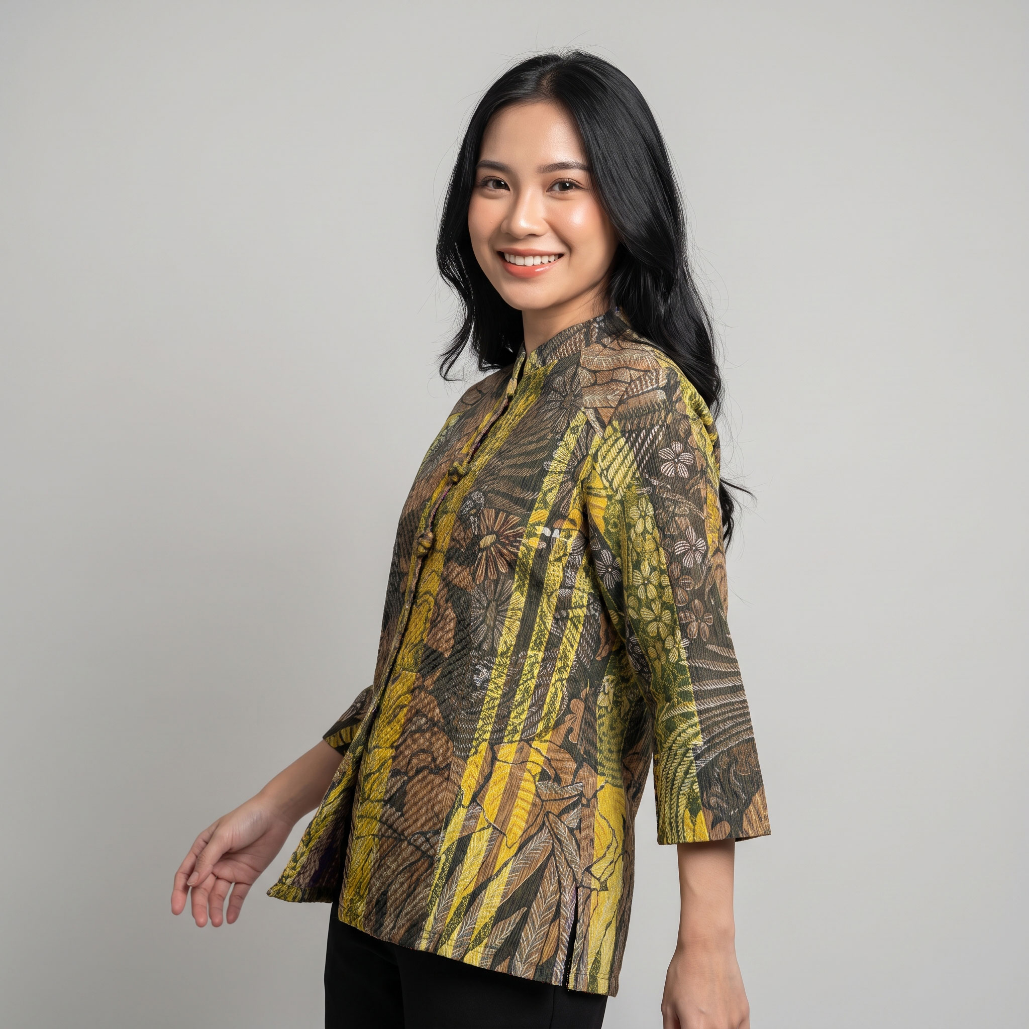 Blus Batik Tenun Seser - 276 - Gambar 3