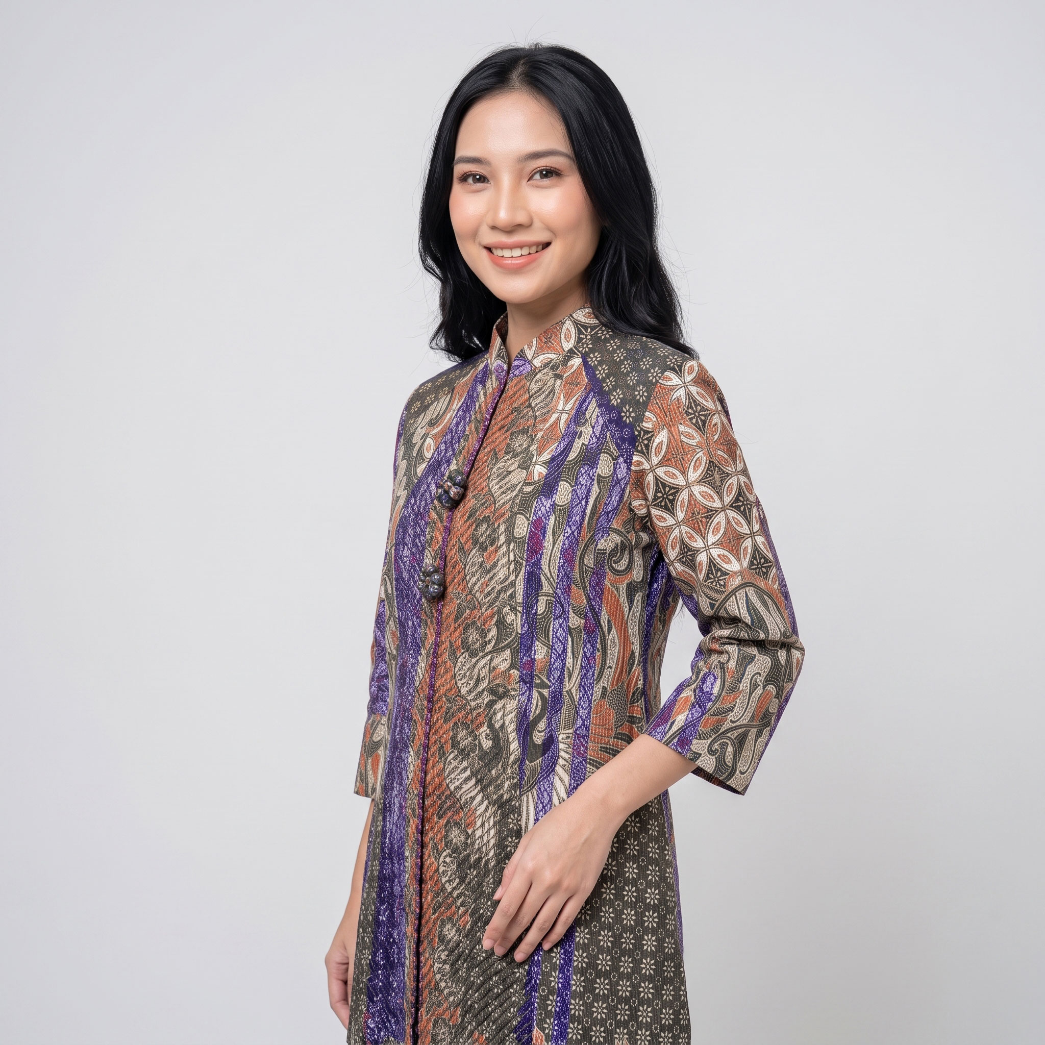 Blus Batik Tenun Seser - 276 - Gambar 6
