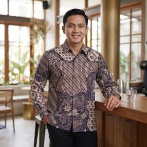 Kemeja Regular Fit Batik Ismoyo Lengan Panjang - 233