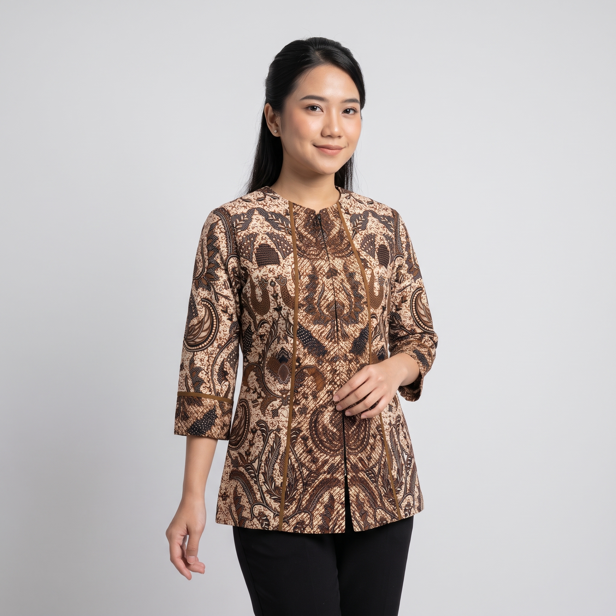 Blus Batik Outer - 331 - Gambar 6